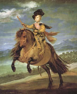 Diego Velazquez Portrait equestre du prince Baltasar Carlos (df02) France oil painting art